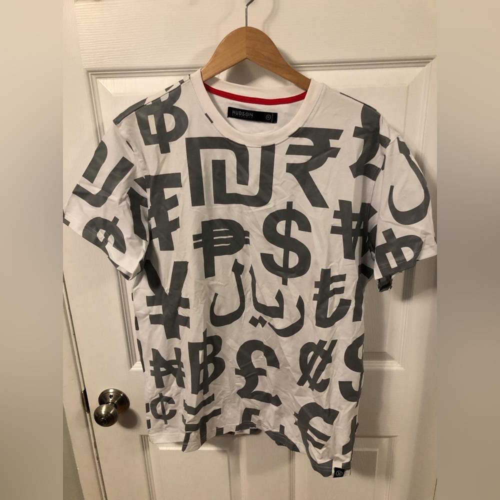 Hudson 3M Currency Graphic Tshirt
